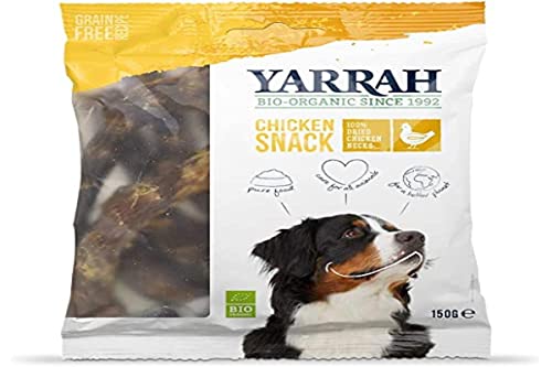 Yarrah - Getrocknete Hühnerhälse Bio - 150 g von Yarrah