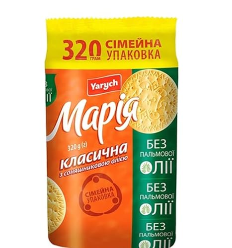 Yarych Kekse Maria Klassik in Familienpackung 320g von Yarych