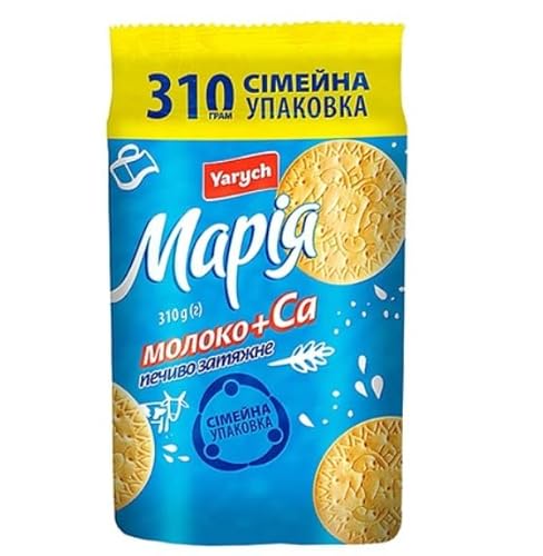 Yarych Kekse Maria mit Milch+Ca in Familienpackung 310g von Yarych