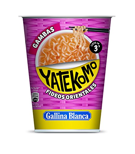 Gallina Blanca - Yatekomo Garnelen Orientalische Nudeln 60 gr. - [Pack 8] von Gallina Blanca