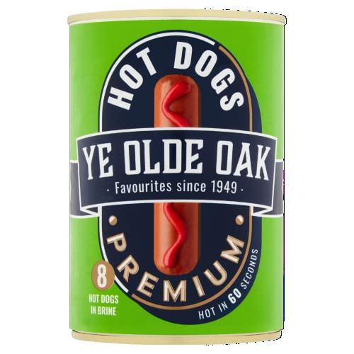 Ye Olde Oak 8 Premium Hot Dogs in Sole 400g von Ye Olde Oak