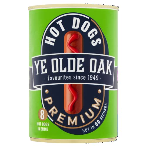 Ye Olde Oak 8 Premium Hot Dogs in Sole 400g Ye Olde Oak 8 Premium Hot Dogs in Sole 400g von Ye Olde Oak