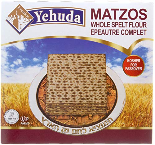 Dinkelmehl Matzen Matzenbrot, aus Dinkel oder Spelz koscher Matzes für Pessach, Yehuda (auch Passa(h) oder Pascha) Kosher! von Yehuda