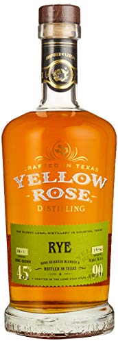 Yellow Rose RYE Whiskey 45% Vol. 0,7l von Yellow Rose
