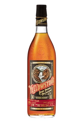 Yellowstone Hand Picked Collection Bourbon Whiskey | Selected by Perola |Einzelfassabfüllung mit Zimt-, Vanille- und Karamellnoten | 1 x 700ml von Yellowstone