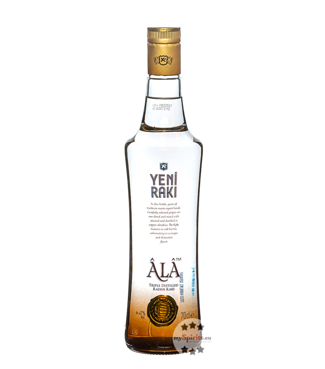 Yeni Raki Âlâ (47 % Vol., 0,7 Liter) von Yeni Raki