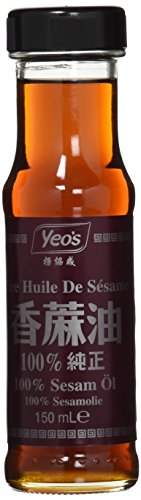 YEO's Sesamöl, pur / 100 % ), 2er Pack (2 x 150 ml) von Yeo's