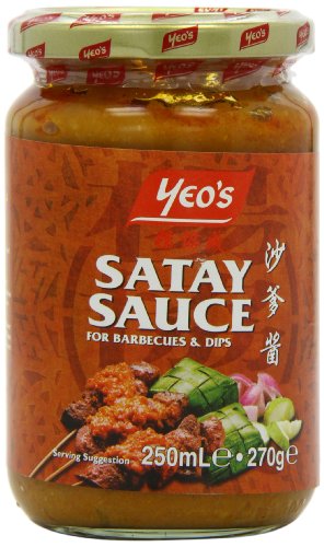 Yeo's Satay Sauce 250 ml (4er packung) von Yeo's