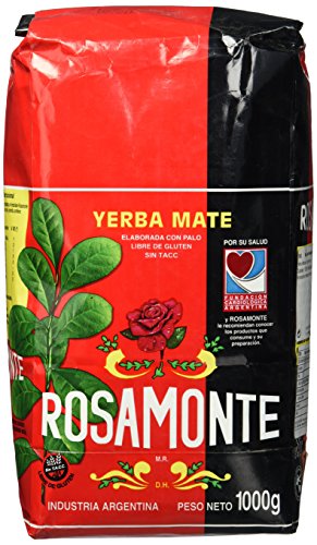 Yerba Rosamonte Argentinischer Mate Tee, 5er Pack (5 x 1000 g) von Rosamonte