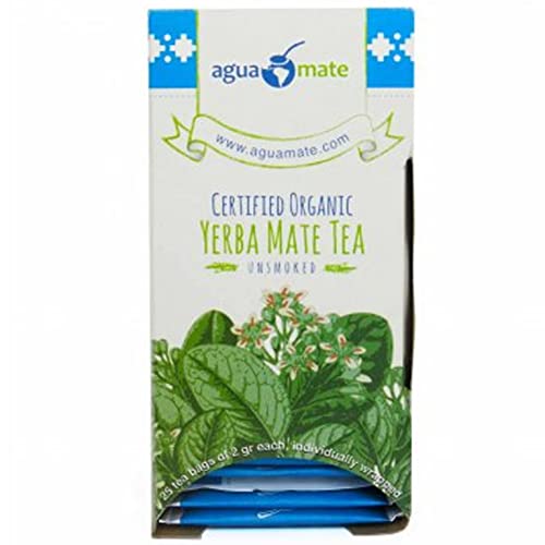 Aguamate Yerba Mate Teebeutel Minze 50 g | Mate Tee aus Argentinien | Detox und Energie Getränk von Yerbee