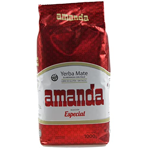 Amanda Yerba Mate Tee Seleccion Especial 1kg | Mate Tee aus Argentinien | Detox und Energie Getränk von Yerbee