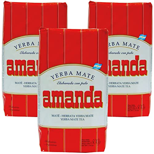 Amanda Yerba Mate Tee Tradicional 1.5kg | Mate Tee aus Argentinien | Detox und Energie Getränk von Yerbee
