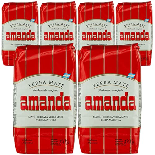 Amanda Yerba Mate Tee Tradicional 6kg | Mate Tee aus Argentinien | Detox und Energie Getränk Amanda Yerba Mate Tee Tradicional 6kg | Mate Tee aus Argentinien | Detox und Energie Getränk von Yerbee