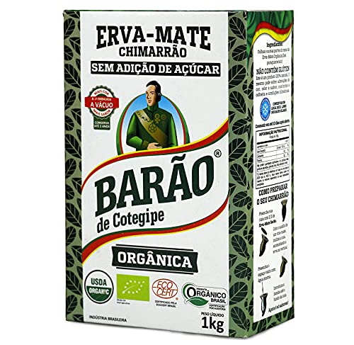 Bio Barao Yerba Mate Vakuum 1kg Mate Tee aus Brasilien | Erva-Mate Barão Orgânica 1kg Brasil von Yerbee