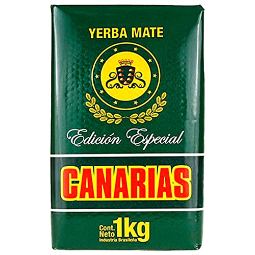 Canarias Yerba Mate Tee Edicion Especial 1kg | Mate Tee aus Brasilien - die Reifezeit beträgt 12 Monate | Detox und Energie Getränk von Yerbee