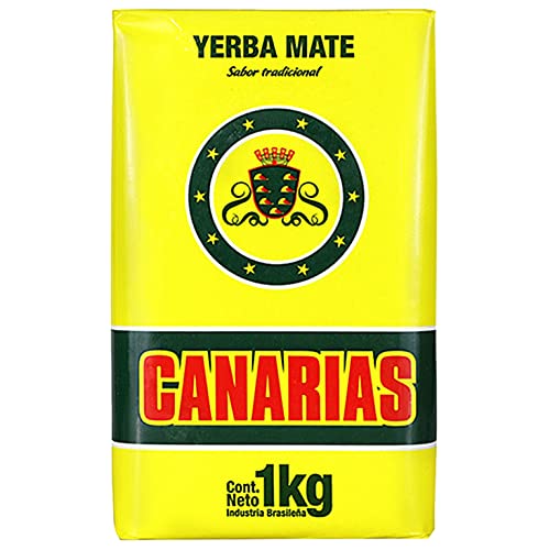 Canarias Yerba Mate Tradicional 1 kg | Mate Tee aus Brasilien - die Reifezeit beträgt 12 Monate | Detox und Energie Getränk von Yerbee