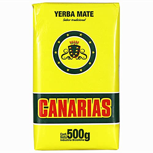 Canarias Yerba Mate Tradicional 500g | Mate Tee aus Brasilien - die Reifezeit beträgt 12 Monate | Detox und Energie Getränk von Yerbee
