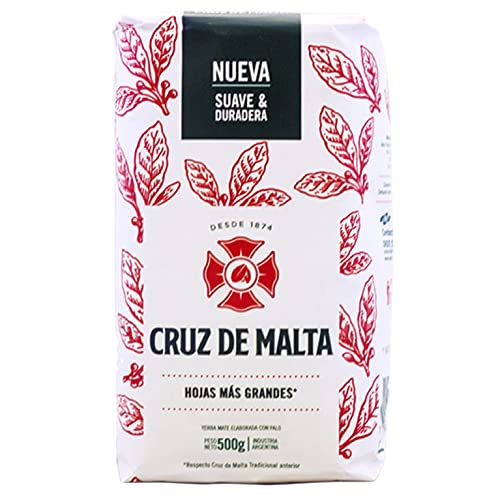 Cruz de Malta Yerba Mate Tradicional 500g - Mate Tee aus Argentinien - die Reifezeit beträgt 24 Monate von Yerbee