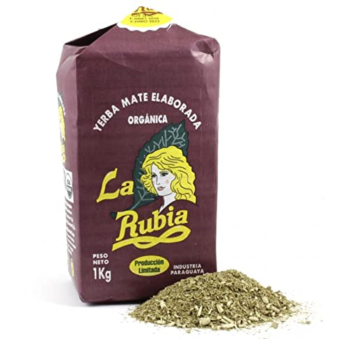 La Rubia Yerba Mate Tee Bio 1 kg | Organic Mate Tee aus Paraguay | Detox und Energie Getränk von Yerbee