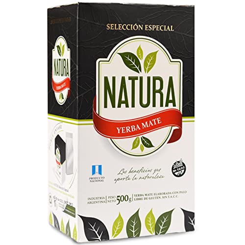 Natura Yerba Mate Tee Seleccion Especial 500g | Yerba Mate aus Argentinien | Detox und Energie Getränk von Yerbee