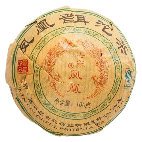Pu Erh Tee Grüner Pu-Erh Yunnan Bunter Phoenix Tee - Nest 100 g | Pu Er Geerntet 2014 | Einziger Ursprung, beste Teeauswahl von Yerbee