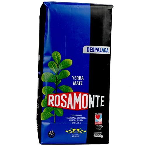 Rosamonte Yerba Mate Tee Despalada 1kg - die Reifezeit beträgt 12 bis 18 Monate | Detox und Energie Getränk von Yerbee