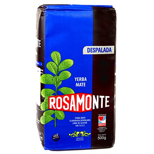 Rosamonte Yerba Mate Tee Despalada 500g - die Reifezeit beträgt 12 bis 18 Monate | Detox und Energie Getränk von Yerbee