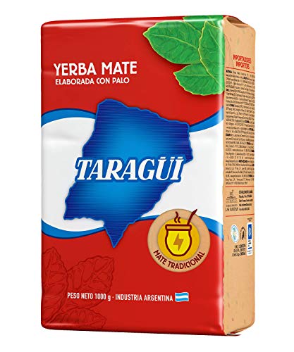 Taragui Yerba Mate Tee Elaborada Con Palo 1kg | Mate Tee aus Argentinien - die Reifezeit beträgt 12 Monate | Detox und Energie Getränk von Yerbee