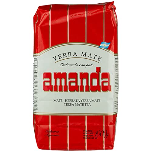 Amanda Yerba Mate Tee Tradicional 1kg | Mate Tee aus Argentinien | Detox und Energie Getränk von Yerbee