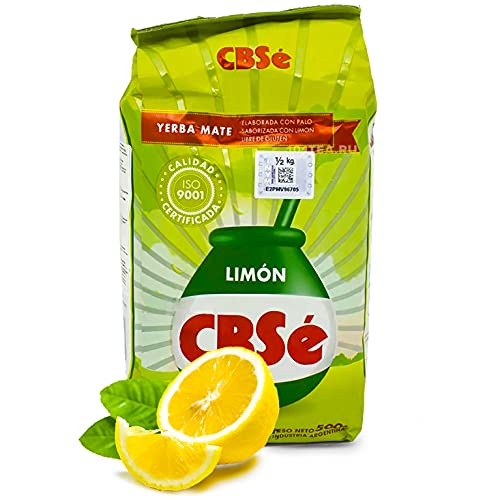 Yerba Mate Tee CBSé Limon 0.5 kg aus Argentinien | Detox und Energie Getränk von Yerbee