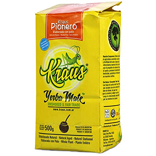 Yerba Mate Tee Kraus Suave 0.5 kg Mate Tee aus Argentinien | Detox und Energie Getränk Yerba Mate Tee Kraus Suave 0.5 kg Mate Tee aus Argentinien | Detox und Energie Getränk von Yerbee