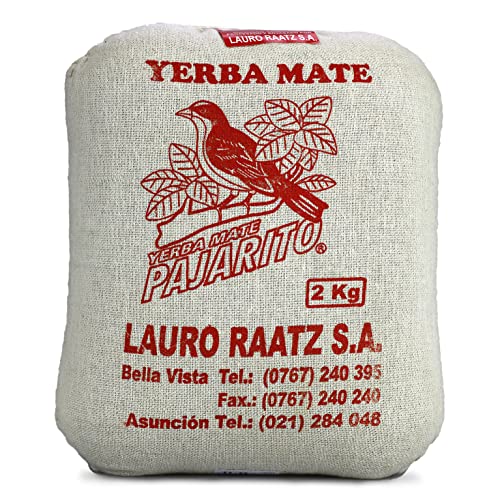 Yerba Mate Tee Pajarito Linen 2kg | Yerba Mate aus Paraguay | Detox und Energie Getränk von Yerbee