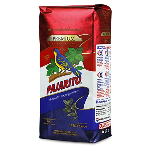 Yerba Mate Tee Pajarito Premium 500g | Yerba Mate aus Paraguay | Detox und Energie Getränk von Yerbee