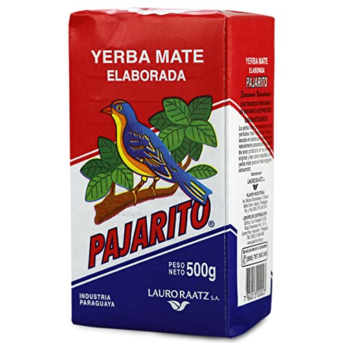Yerba Mate Tee Pajarito Traditional 500g | Yerba Mate aus Paraguay | Detox und Energie Getränk von Yerbee