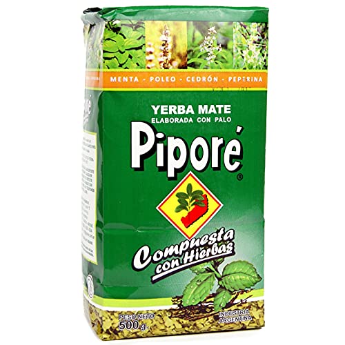 Yerba Mate Tee Pipore Compuesta Hierbas 0.5 kg aus Argentinien | Detox und Energie Getränk von Yerbee
