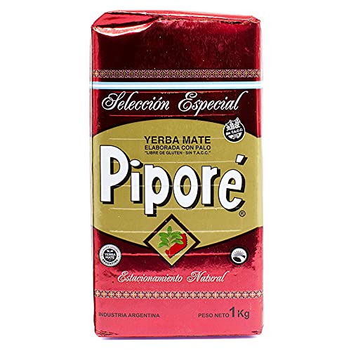Yerba Mate Tee Pipore Seleccion Especial 1 kg aus Argentinien | Detox und Energie Getränk von Yerbee