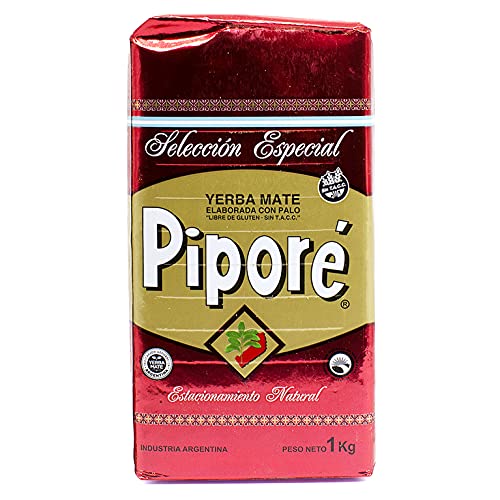 Yerba Mate Tee Pipore Seleccion Especial 1 kg aus Argentinien | Detox und Energie Getränk von Yerbee