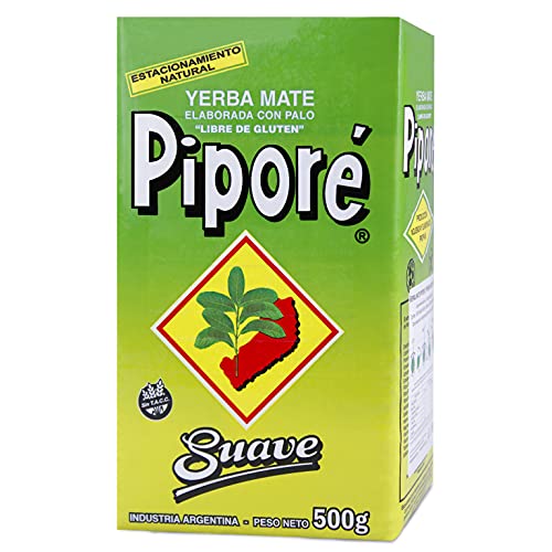 Yerba Mate Tee Pipore Suave 0.5 kg aus Argentinien | Detox und Energie Getränk von Yerbee