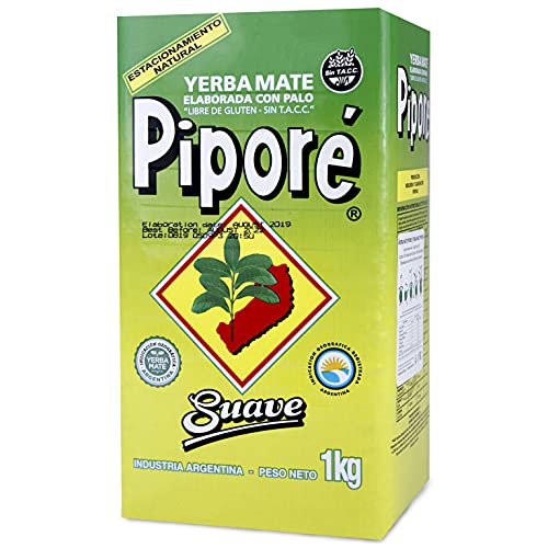 Yerba Mate Tee Pipore Suave 1 kg aus Argentinien | Detox und Energie Getränk von Yerbee