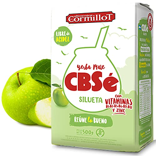 CBSé Yerba Mate Tee Silueta 500g + Geschenk Probe (40g) : Reich an Antioxidantien, Vitaminen, beschleunigt den Stoffwechsel, zuckerfrei | Argentinien von Yerbox
