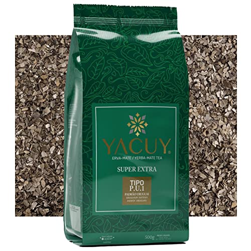 🌿 Yacuy Yerba Mate Tee PU Super Extra 0.5 kg + Geschenk Probe (40g): 🧉Reich an Antioxidantien, Vitaminen, beschleunigt den Stoffwechsel, zuckerfrei | Brasilien 🇧🇷 von Yerbox