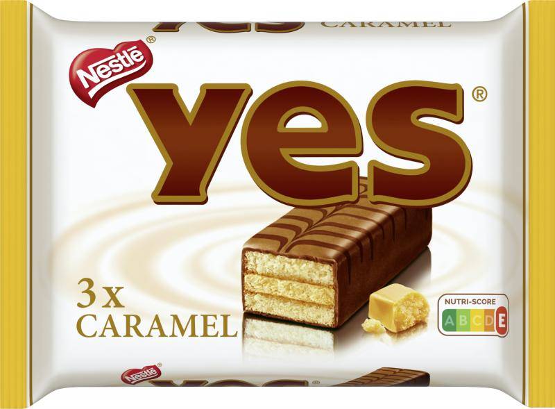 Yes Kuchenriegel Caramel von Yes