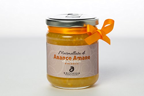 A RICCHIGIA-Marmelade - ORANGE LIEBE Z.C. JAR 240 gr. - Pack 2 Stück - Italienisch Handwerkliches Produkt von YesEatIs