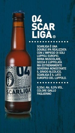 BIRRIFICIO RURALE - SCARLIGA Craft Italian Bier (33 cl) - Das Paket von 6 Bott. von YesEatIs