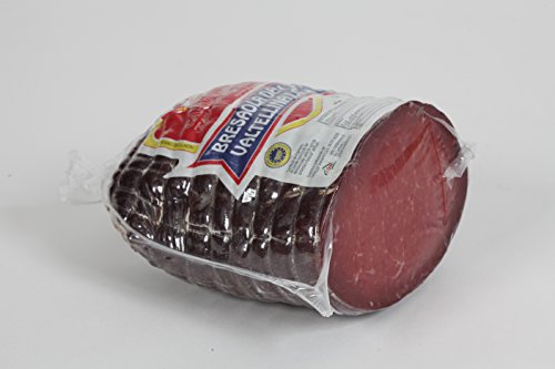 CANTALUPPI - Bresaola Punta d'Anca Valtellina IGP Halb Vacuum (2 kg Ca.) - Italienische Handwerker Produkt von YesEatIs