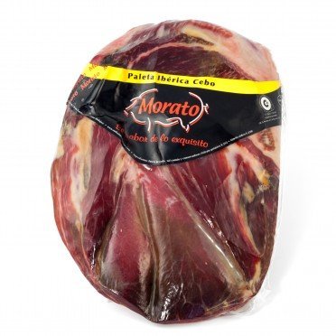 Embutidos Morato - PALETA IBERICA de CEBO ohne Knochen - Seasoned 18 Monate - 3 Kg von YesEatIs