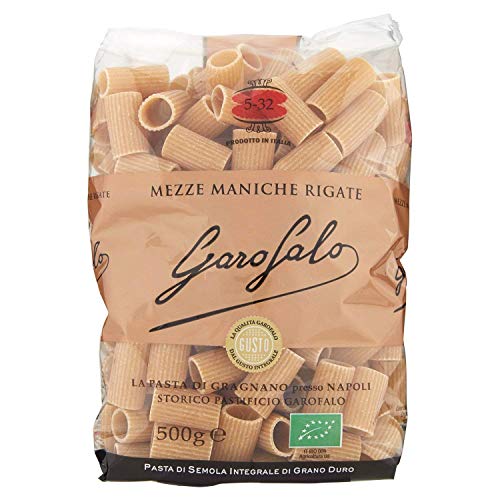 Garofalo - Special BOX - Vollkorn Pasta Biologisch - MEZZE MANICHE RIGATE 5-32 (1Kg) + PAPPARDELLE 5-13 (1Kg) von YesEatIs