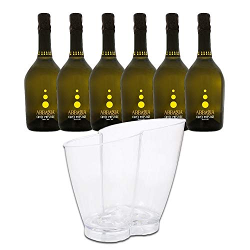 YesEatIs - Eiskübel für 2 Flaschen + 6 Flaschen CUVE 'Prestige Extra Dry - Infinity-Modell - Transparentes Acryl YesEatIs - Eiskübel für 2 Flaschen + 6 Flaschen CUVE 'Prestige Extra Dry - Infinity-Modell - Transparentes Acryl von YesEatIs