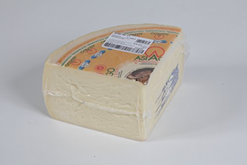 ZARPELLON - Frische Asiago Käse PDO - ein Viertel (3 kg Ca.) - Italienische Handwerker Produkt von YesEatIs