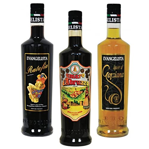 Evangelista - Typische Liköre der Abruzzen - 3 Bottiglie da 50 cl von Yeseatis TASTE ONLINE FOOD YESEATIS.COM